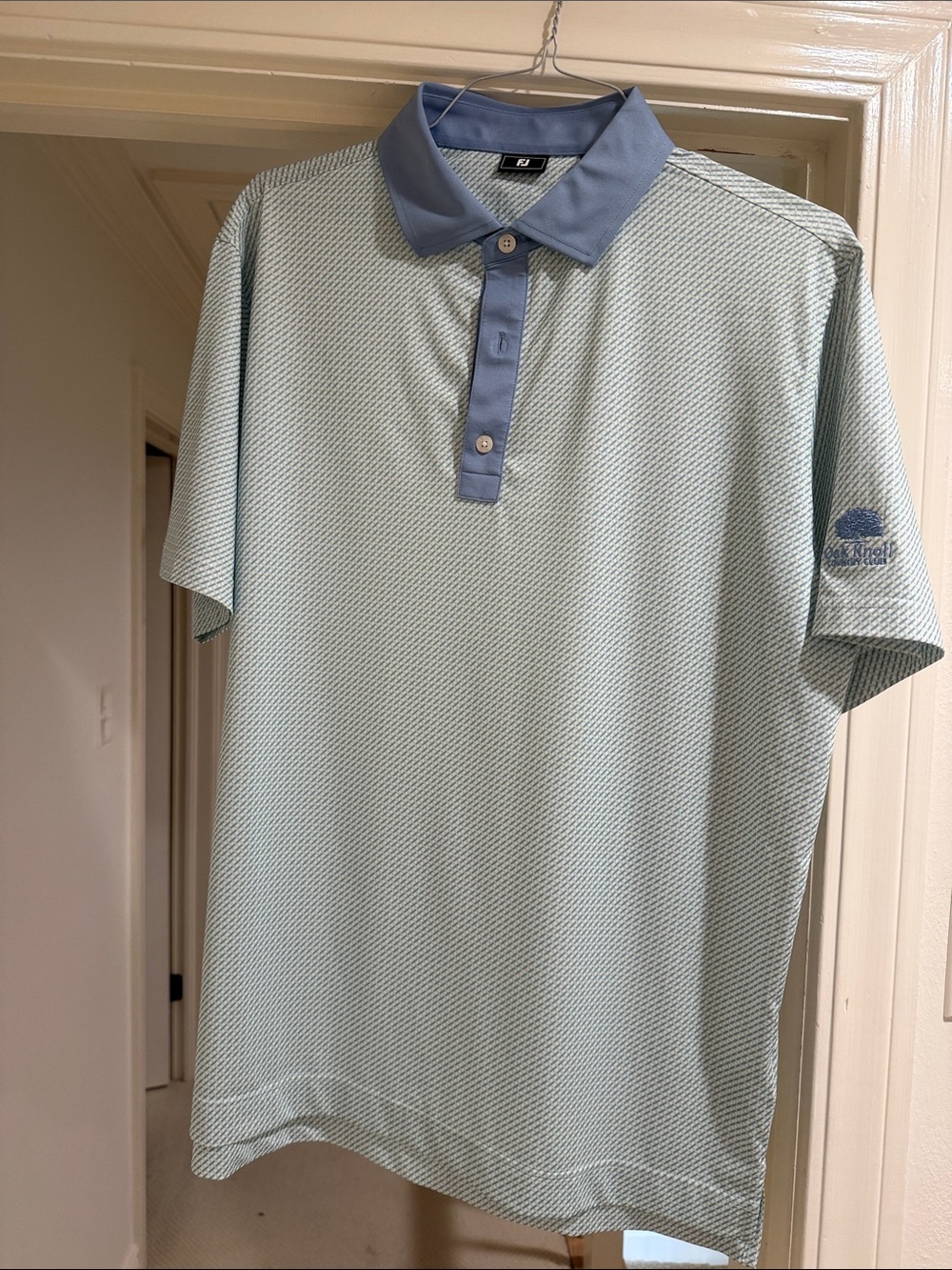 Footjoy light Blue Men's Performance Polo Shirt